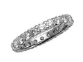 Karina B Round Diamonds Eternity Band