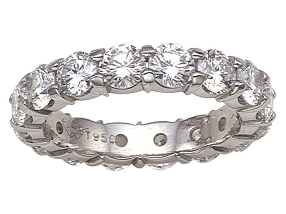 Karina B Round Diamonds Eternity Band