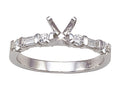 Karina B Baguette Diamonds Engagement Ring