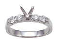Karina B Round Diamonds Engagement Ring