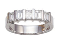 Karina B Emerald Cut Diamonds Band