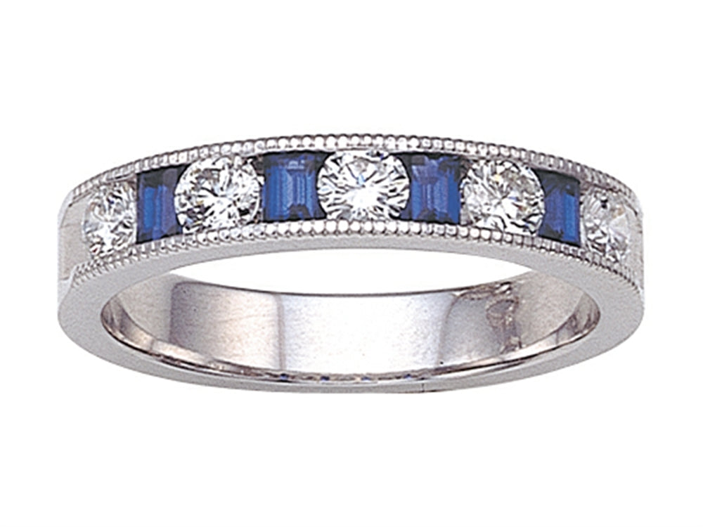 Karina B Genuine Sapphire Band