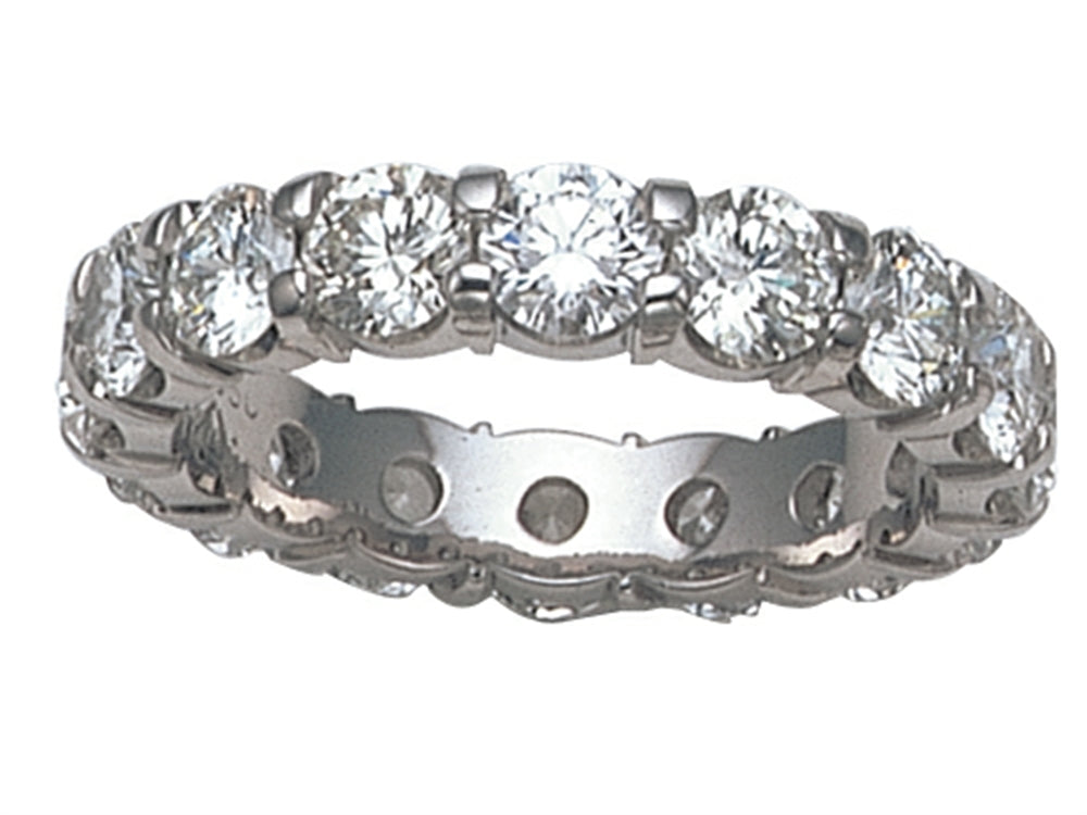 Karina B Round Diamonds Eternity Band