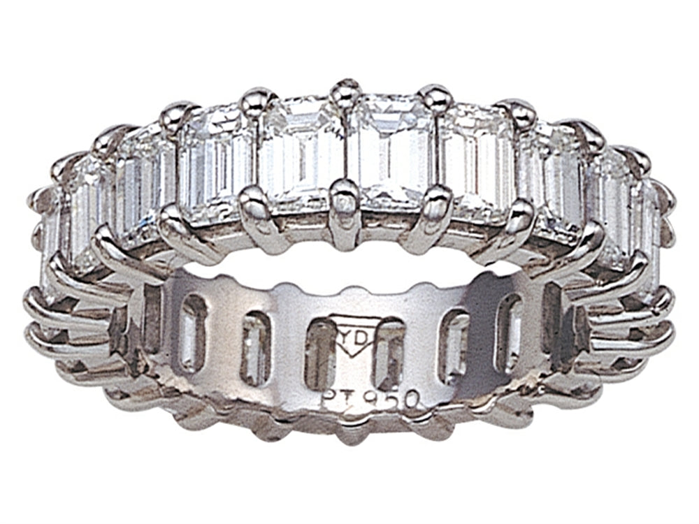 Karina B Emerald Cut Diamonds Eternity Band