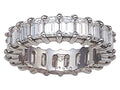 Karina B Emerald Cut Diamonds Eternity Band