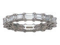 Karina B Emerald Cut Diamonds Eternity Band