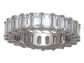 Karina B Emerald Cut Diamonds Eternity Band