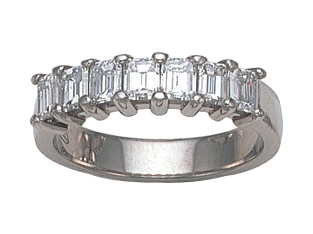 Karina B Emerald Cut Diamonds Band