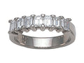 Karina B Emerald Cut Diamonds Band