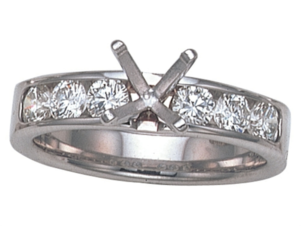 Karina B Round Diamonds Engagement Ring