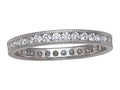 Karina B Round Diamonds Eternity Band