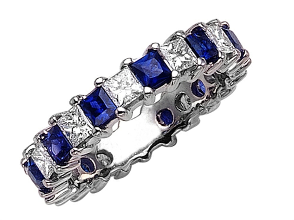 Karina B Genuine Sapphire Eternity Band