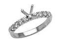 Karina B Round Diamonds Engagement Ring
