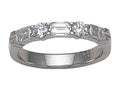 Karina B Emerald Cut Diamonds Band