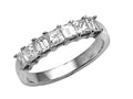 Karina B Princess and Baguette Diamonds Band