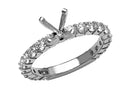 Karina B Round Diamonds Engagement Ring