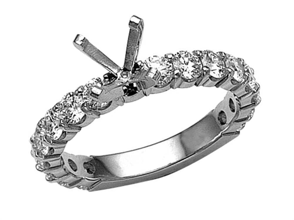 Karina B Round Diamonds Engagement Ring