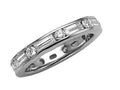 Karina B Baguette and Round Diamonds Eternity Band