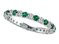 Karina B Tsavorite Eternity Band