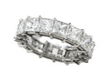 Karina B Diamond Princess Cut All Around Band