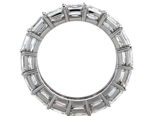 Karina B Diamond Asscher Cut All Around Band