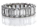 Karina B Diamond Emerald Cut All Around Band