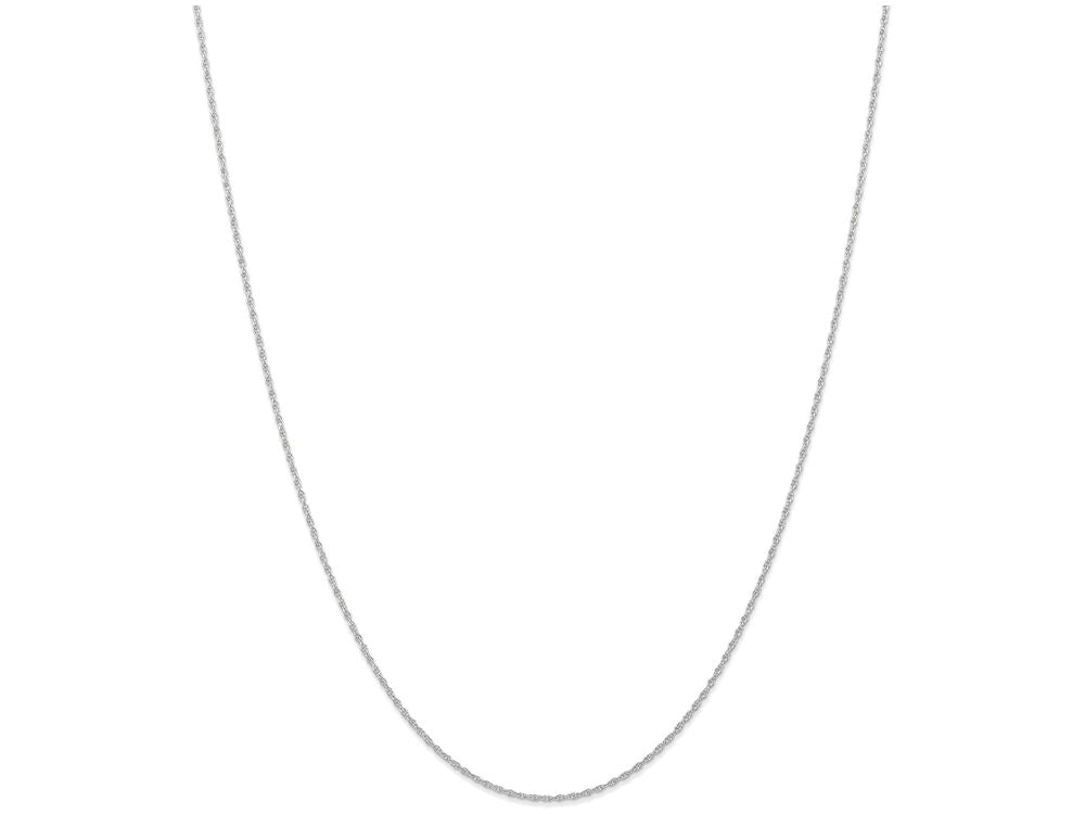 FJC Finejewelers 16 Inch 14k White Gold Carded Cable Rope Chain Necklace