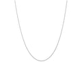 FJC Finejewelers 20 Inch 14k White Gold Carded Cable Rope Chain Necklace