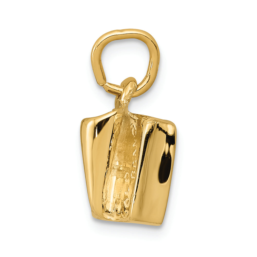 FJC Finejewelers 14k Yellow Gold Sardine Can Charm