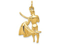 FJC Finejewelers 14k Yellow Gold Matador Charm