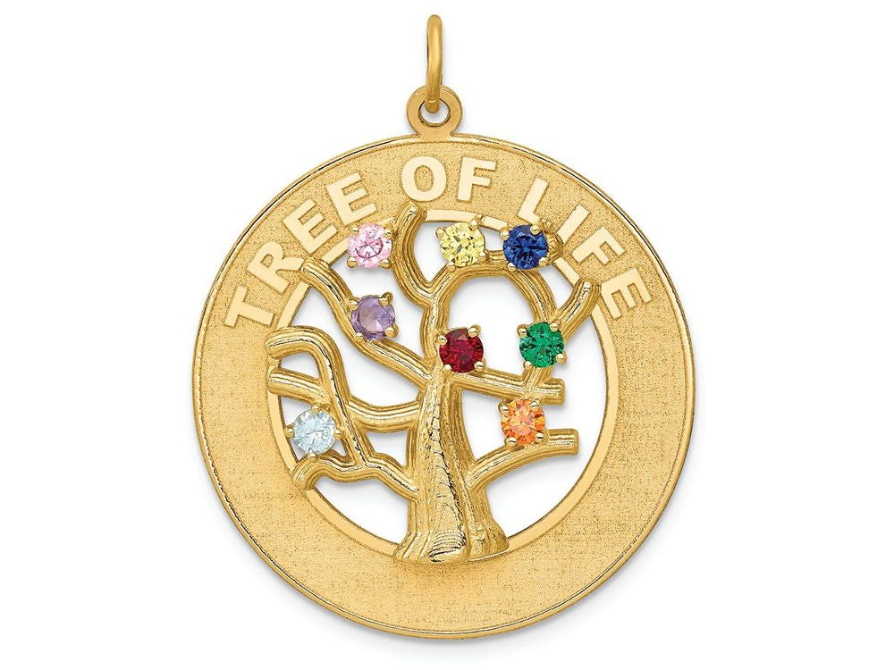 FJC Finejewelers 14k Yellow Gold Tree Of Life Charm