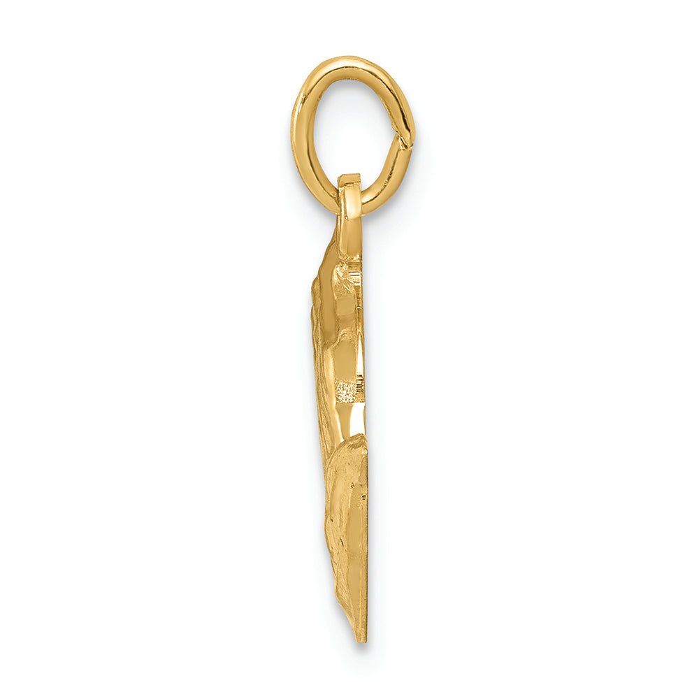 FJC Finejewelers 14k Yellow Gold Praying Hands Charm