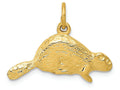 FJC Finejewelers 14k Yellow Gold Beaver Charm