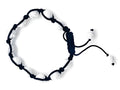 Finejewelers Adjustable Genuine Howlite Thread Bracelet