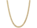 FJC Finejewelers 20 Inch 14k Yellow Gold 7.0mm Semi-solid Curb Link Chain Necklace