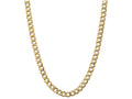 FJC Finejewelers 18 Inch 14k Yellow Gold 8.0mm Semi-solid Curb Link Chain Necklace