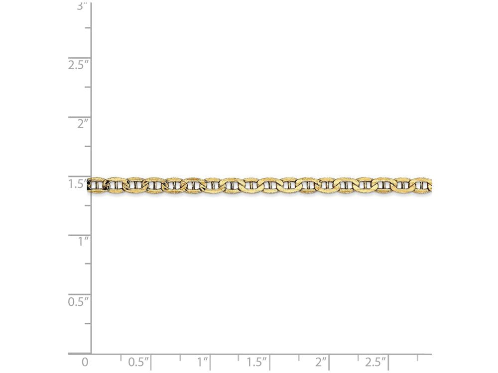 FJC Finejewelers 24 Inch 14k Yellow Gold 3.20mm Anchor Chain Necklace