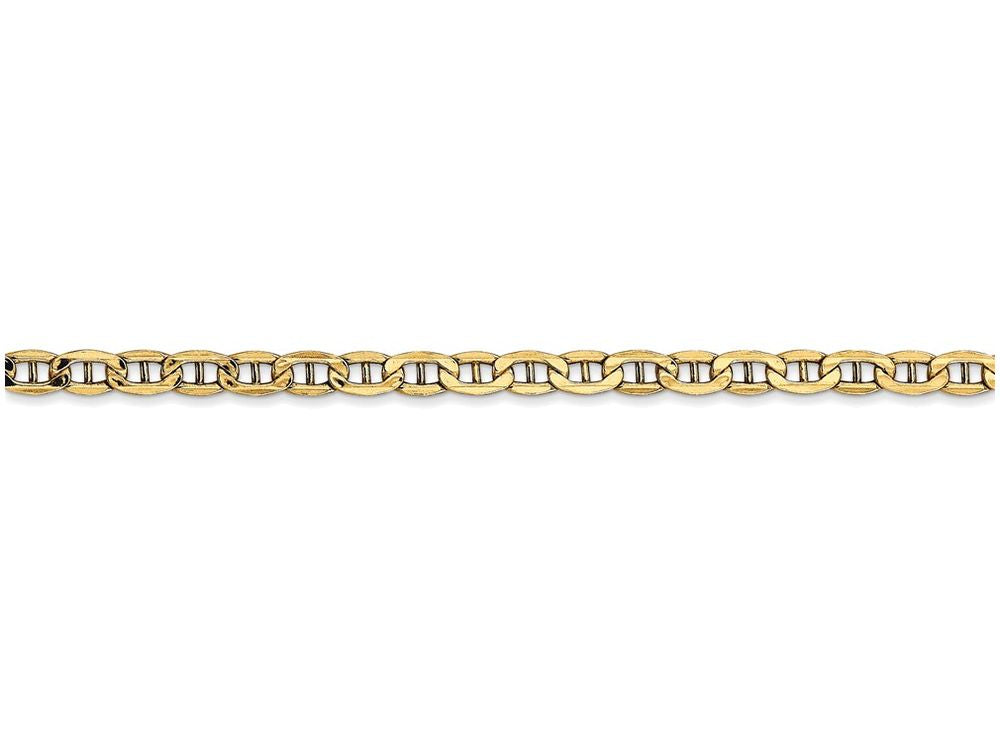 FJC Finejewelers 7 Inch 14k Yellow Gold 3.20mm Anchor Chain Bracelet