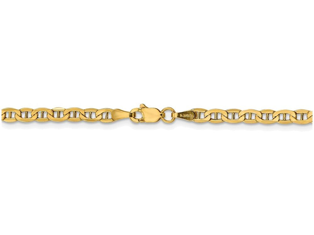 FJC Finejewelers 7 Inch 14k Yellow Gold 3.20mm Anchor Chain Bracelet