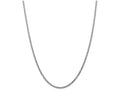 FJC Finejewelers 10 Inch 14k White Gold 2.5mm Semi-solid Curb Link Chain Ankle Bracelet