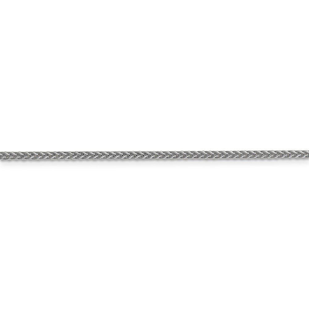 FJC Finejewelers 16 Inch 14k White Gold 2mm Wheat Hollow Chain Necklace