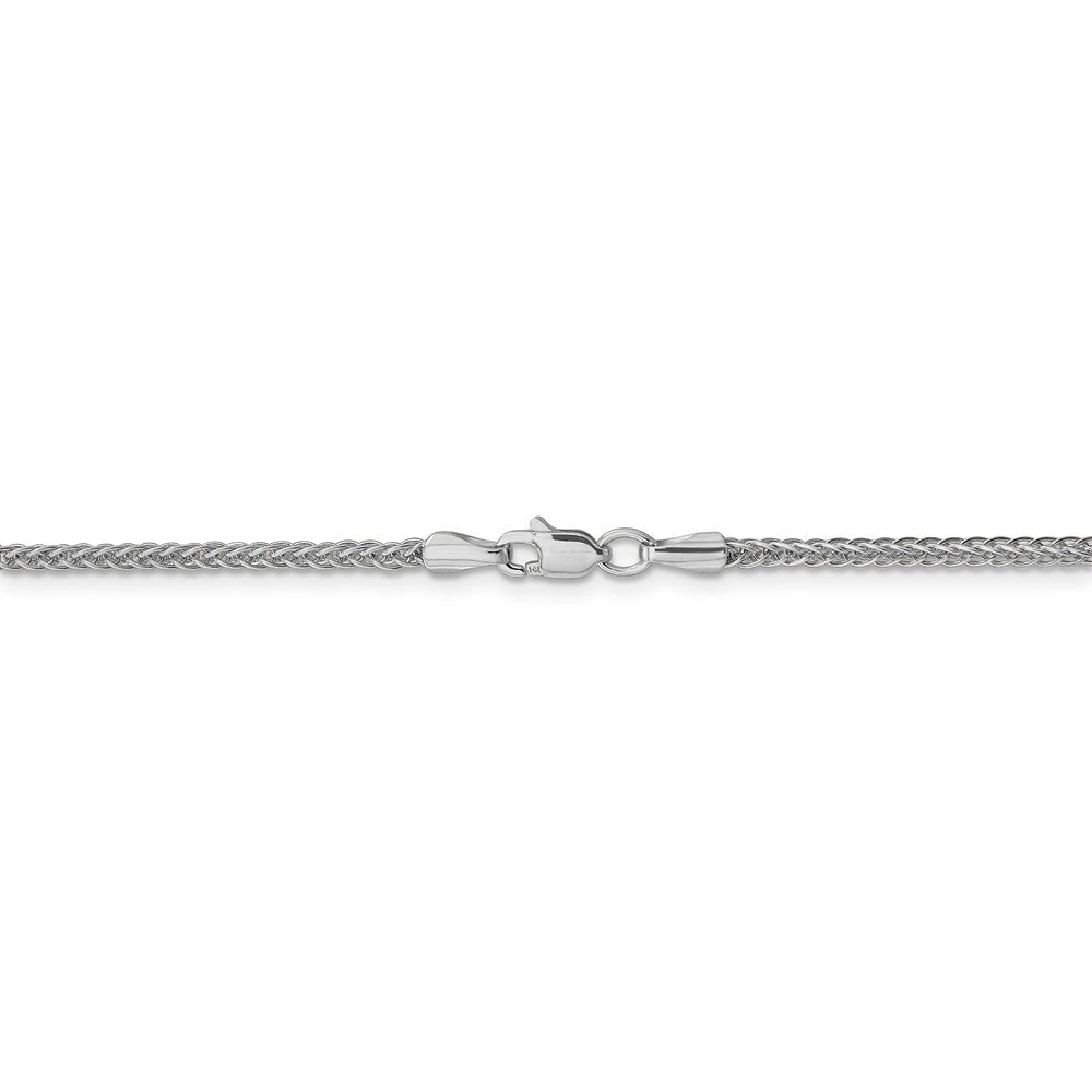 FJC Finejewelers 20 Inch 14k White Gold 2mm Wheat Hollow Chain Necklace