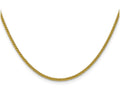 FJC Finejewelers 16 Inch 14k Yellow Gold Wheat Semi-Solid Chain Necklace