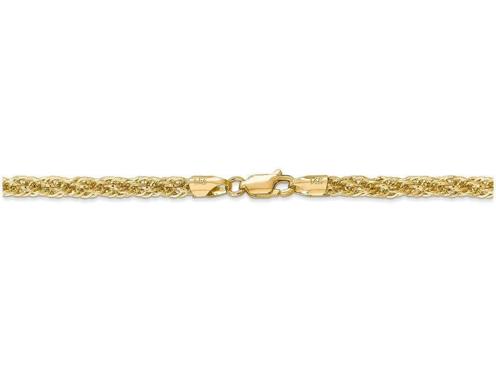 FJC Finejewelers 24 Inch 14k Yellow Gold bright-cut Hollow Chain Necklace