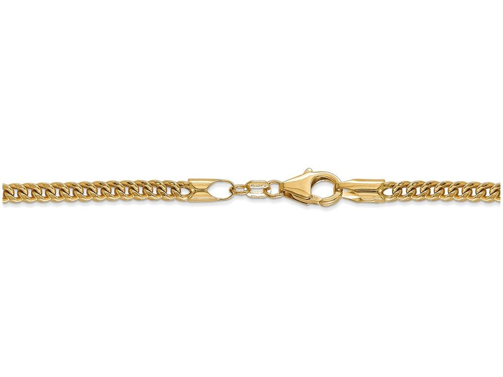 FJC Finejewelers 20 Inch 14k Yellow Gold 3mm Hollow Franco Chain Necklace