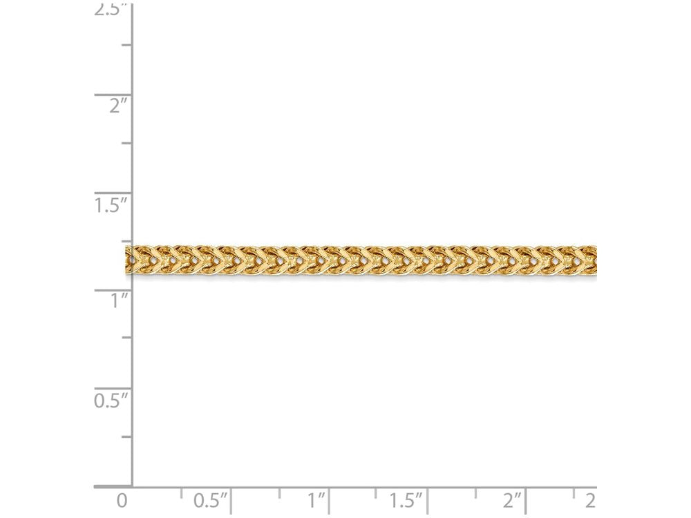 FJC Finejewelers 20 Inch 14k Yellow Gold 3.7mm Hollow Franco Chain Necklace