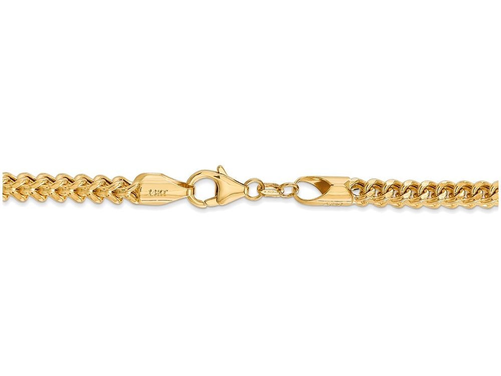 FJC Finejewelers 20 Inch 14k Yellow Gold 3.7mm Hollow Franco Chain Necklace