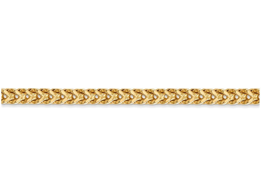 FJC Finejewelers 24 Inch 14k Yellow Gold 3.7mm Hollow Franco Chain Necklace