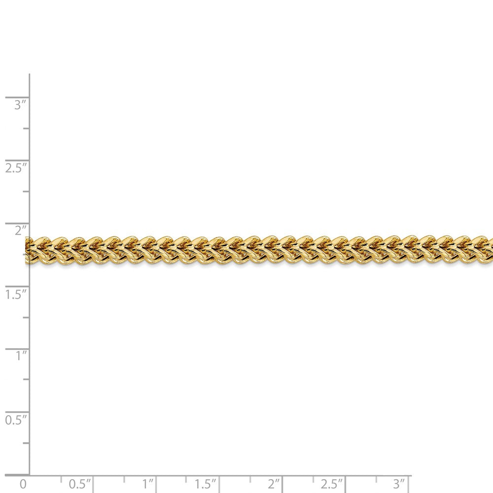 FJC Finejewelers 24 Inch 14k 4.5mm Hollow Franco Chain Necklace