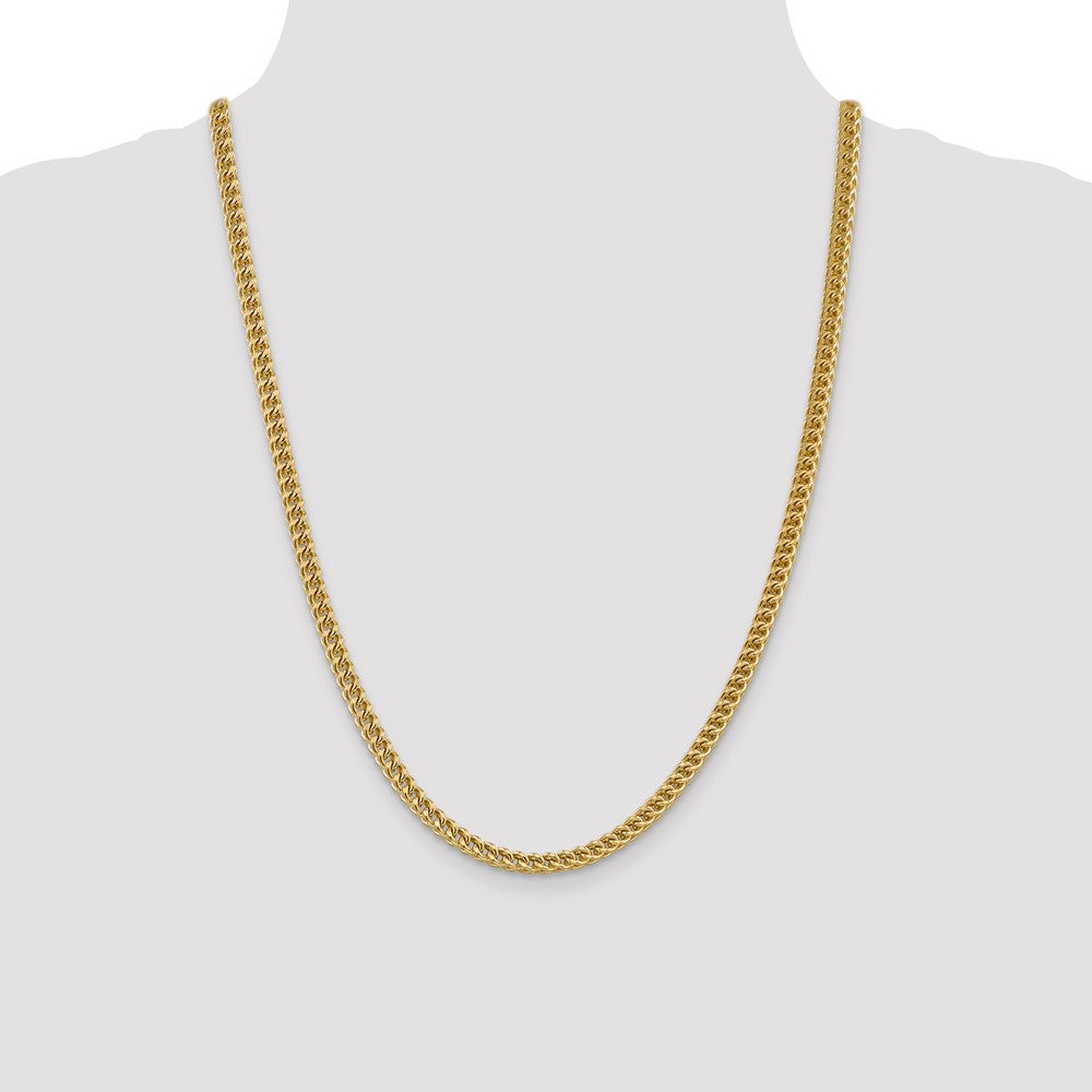 FJC Finejewelers 24 Inch 14k 4.5mm Hollow Franco Chain Necklace